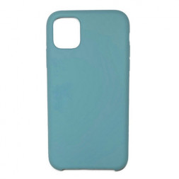 Чехол-накладка  i-Phone 12/12 Pro Silicone icase  №58 серо-зеленая