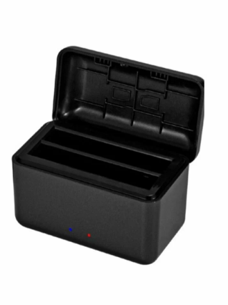  Зарядное устройство (бокс) Fast Charge Hub на 2 аккумулятора для экшн-камеры Insta360 X4