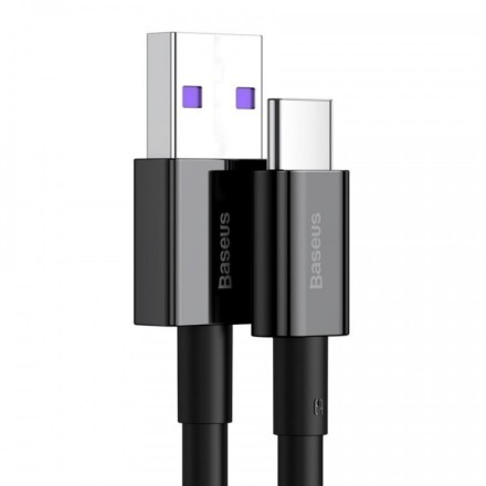  Usb Кабель-зарядка TYPE-C Baseus Superior Series 1м CATYS-01 66W черный