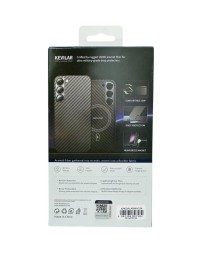 Накладка для Samsung Galaxy S24 Keephone Kevilar MagSnap черный