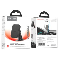 Держатель в автомобиль на торпеду Hoco H33 магнитный чёрный