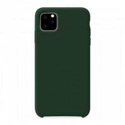 Чехол-накладка  i-Phone 11 Pro Max Silicone icase  №49 тёмно-зеленая