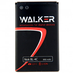Аккумуляторная батарея Walker для Nokia BL-4C 860mAh