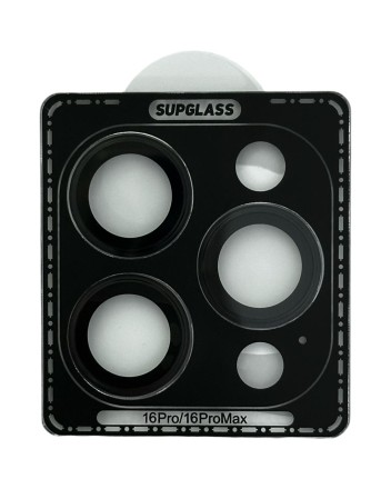  Защитное стекло для задней камеры Supglass XC-31 iPhone 16 Pro/16 Pro Max 3pcs черное