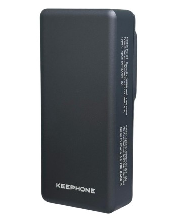  Powerbank с беспроводной зарядкой Keephone PB-37 10000mAh 1C 20W KPMAGPB-37GL серый