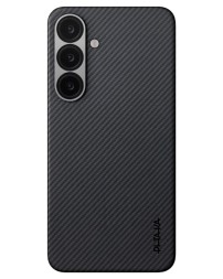 Накладка для Samsung Galaxy S25+ Pitaka Ultra Slim Case черно-серая