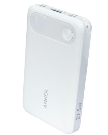  Powerbank Anker (A1257) 10000mAh 22.5W/20W 1USB/2C с проводом Type-C белый
