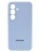  Накладка для Samsung Galaxy S25 MagSafe Silicone Case голубой