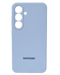 Накладка для Samsung Galaxy S25 MagSafe Silicone Case голубой