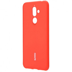 Чехол-накладка для NOKIA 7 Plus J-case силикон красный