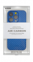 Накладка для i-Phone 14 Pro 6.1&quot; K-Doo Air Carbon пластик синяя