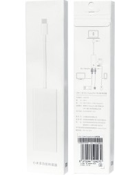 USB-C хаб Xiaomi 2USB/1USB-C/MiniDP ZJQ02TM белый