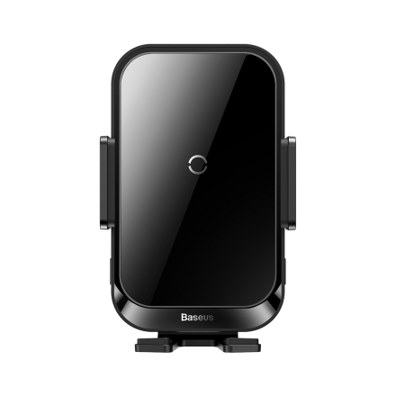  Держатель в автомобиль в воздуховод c беспроводной зарядкой 15W Baseus Halo (SUDD000001) черный