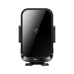 Держатель в автомобиль в воздуховод c беспроводной зарядкой 15W Baseus Halo (SUDD000001) черный