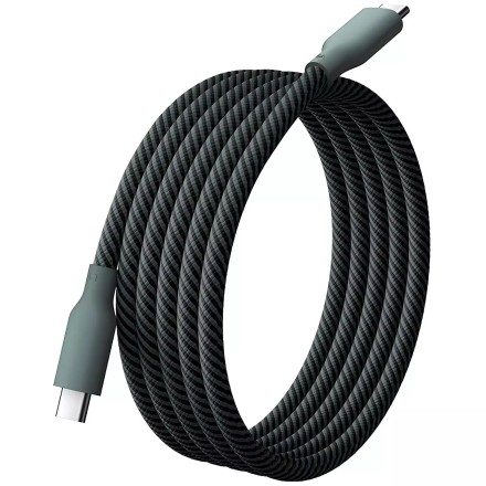  Кабель Xiaomi Type-C Type-C 1м 6A зеленый