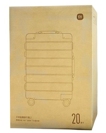  Металлический чемодан Xiaomi Metal Box 2 20 - LXX10RM серебристый