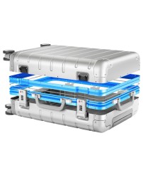 Металлический чемодан Xiaomi Metal Box 2 20 - LXX10RM серебристый