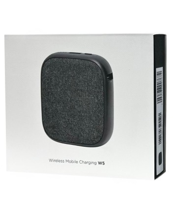  Powerbank с функцией беспроводной зарядки Solove Power Bank W5 10000mAh черный