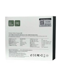 Powerbank с функцией беспроводной зарядки Solove Power Bank W5 10000mAh черный