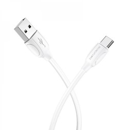 Usb Кабель-зарядка Type-C Borofone BX19 1м белый