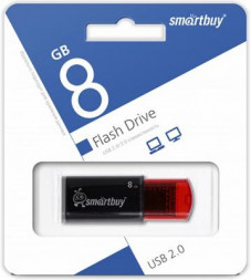 USB флеш накопитель Smartbuy 16GB Click Black (SB16GBCl-K)