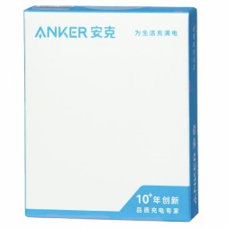 Usb Кабель-зарядка Type-C на Type-C Anker (A8756621) 100W 1м в оплетке белый