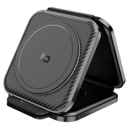 Беспроводное зарядное устройство 3in1 смартфон/Watch/AirPods Hoco CQ4 15W черное