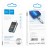  OTG Hoco UA17 Lightning (папа) на USB2.0 (мама) черный