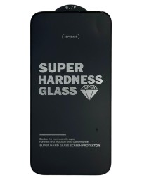 Защитное стекло для i-Phone 14 Pro Max 6.7&quot; Supglass XC-11 3D чёрное