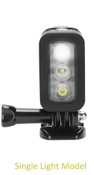 Водонепроницаемая лампа Waterproof Diving Light для экшн-камеры GoPro Hero 12/11/10/9