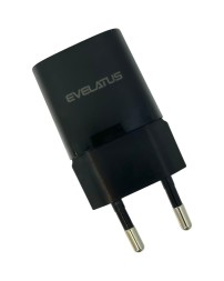 Сетевое зар. устр. Evelatus 135 1USB/1C 22.5W/35W чёрный