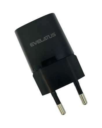  Сетевое зар. устр. Evelatus 135 1USB/1C 22.5W/35W чёрный