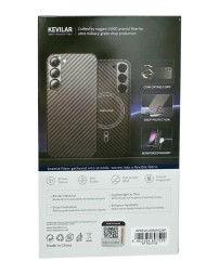 Накладка для Samsung Galaxy S24 Plus Keephone Kevilar MagSnap черный