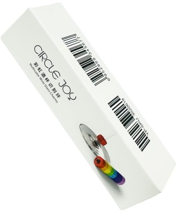  Цветные колечки для бокалов Circle Joy Wine Cup Identification Ring CJ-SBH01 разноцветные