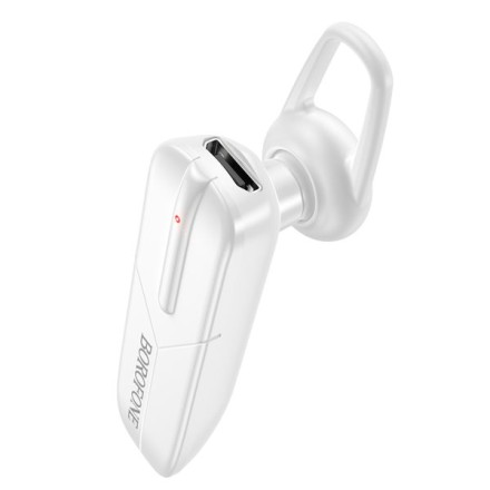  Bluetooth-гарнитура Borofone BC36 BT5.0/70mAh/6ч белая