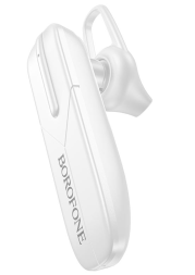 Bluetooth-гарнитура Borofone BC36 BT5.0/70mAh/6ч белая