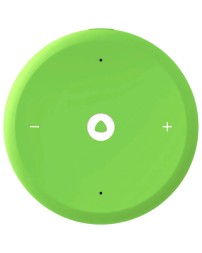 Умная колонка Яндекс Станция Лайт 2 с часами зелёная