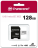  micro SDHC карта памяти Transcend 300S 128GB Class 10 UHS-I 100MB/s с адаптером