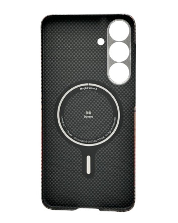  Накладка для Samsung Galaxy S25+ Pitaka Tactile Woven Case (Sunset)