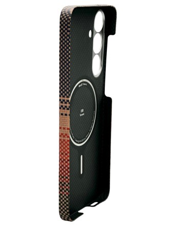  Накладка для Samsung Galaxy S25+ Pitaka Tactile Woven Case (Sunset)