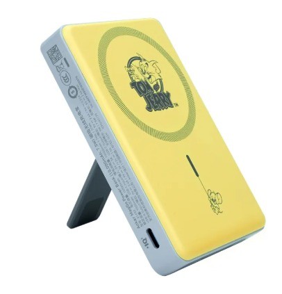  Powerbank с беспроводной зарядкой Anker MagGo Tom&amp;Jerry 10000mAh 1USB/1C (A16526A1) желтый