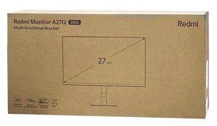  Монитор Redmi 27&quot; A27Q (2025) 100Hz/2560x1440 (P27QCB-RA) черный