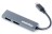  USB-C хаб Smartbuy 460С 2 USB3.0 (SBHA-460С-G) серый
