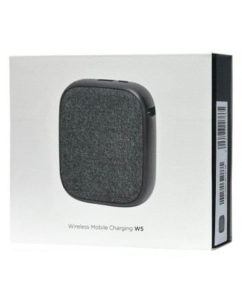  Powerbank с функцией беспроводной зарядки Solove Power Bank W5 10000mAh серый