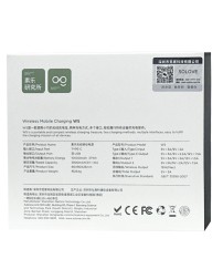 Powerbank с функцией беспроводной зарядки Solove Power Bank W5 10000mAh серый