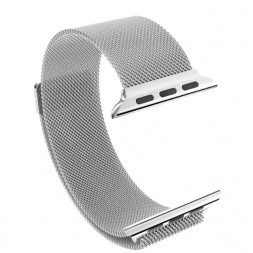 Сменный браслет для Apple Watch 38-40mm Milano №01 серебристый
