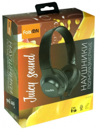 Стереонаушники Полноразмерные Faison Juicy Sound HP-600 черные