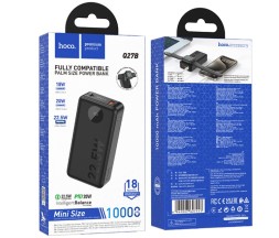 Powerbank HOCO Q27B, Jewel, 10000mAh, PD/PPS/QC/FCP/AFC/QI черный