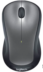 Мышь беспроводная Logitech M320 оптическая 1000DPI серая