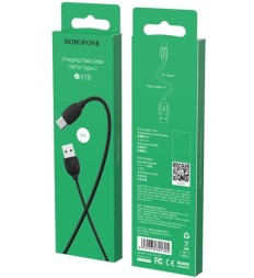 Usb Кабель-зарядка Type-C Borofone BX19 Benefit 1.3A 1м черный